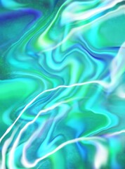 Green- blue marble texture. Liquid texture