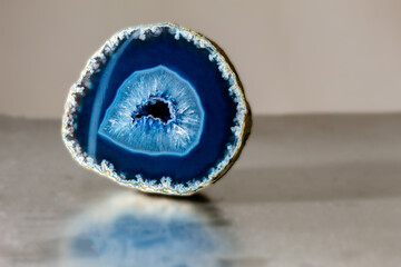 a blue agate