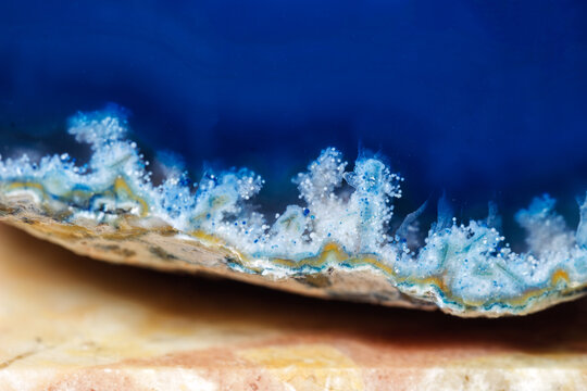 a blue agate