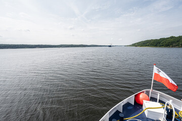Pötenitzer Wiek on the River Trave, Germany
