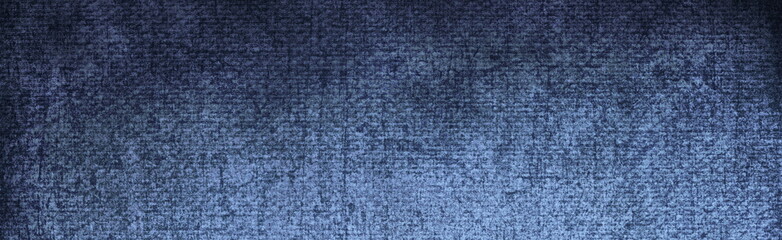 nice panorama blue and white abstract background. black  fabric texture background