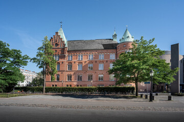 Old Building of Malmo City Library - Malmo, Sweden