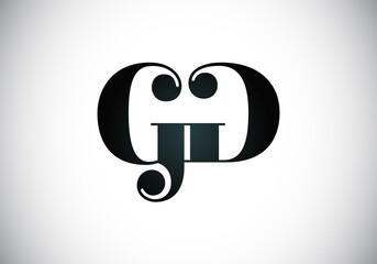 Initial GD Letter Logo With Creative Modern Business Typography Vector Template. Creative Abstract  Monogram Letter GD