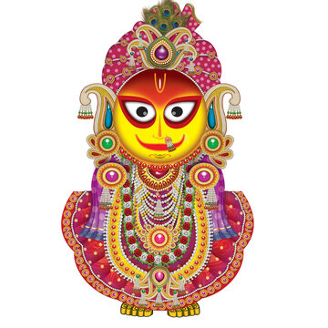 High Resolution Indian God Lord Jagannath Digital Images
