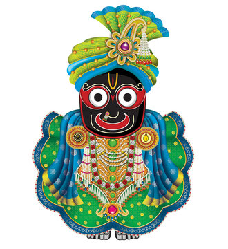 High Resolution Indian God Lord Jagannath Digital Images