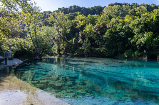 the mass of narni in stifone bathing place