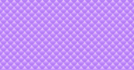 Violet luxury background with beads and rhombuses. Seamless vector illustration. 