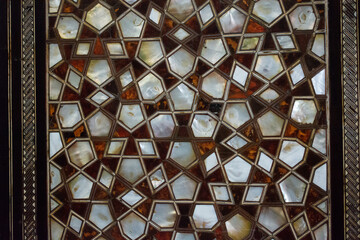 Ottoman art example of Mother of Pearl inlays from Turkey