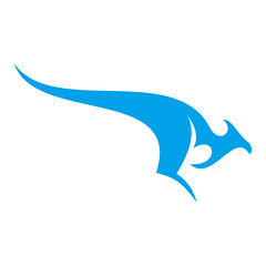 Kangaroo Logo Vector illustration symbol
