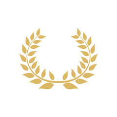 Laurel icon vector illustration symbol