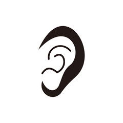 ear icon vector illustration sign