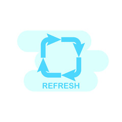 Illustration Vector Graphic of Refresh icon