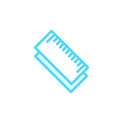 Illustration Vector Graphic of Ruler icon