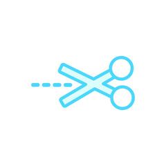 Illustration Vector Graphic of Scissor icon