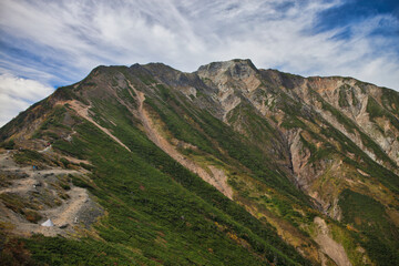 mt.goryu, early autumn, 初秋の五竜岳登山