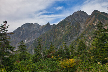 mt.goryu, early autumn, 初秋の五竜岳登山