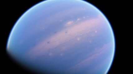 Planets and galaxy, science fiction wallpaper