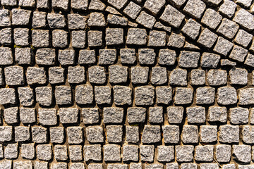 Beautiful brick background with regular shape