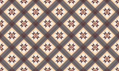 Geometric seamless pattern simple design