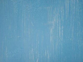 Old light blue wooden planks for design background.