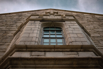 old abandoned building