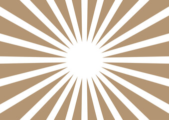 集中線、クラフト紙イメージ