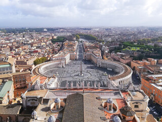Vatican view from the top