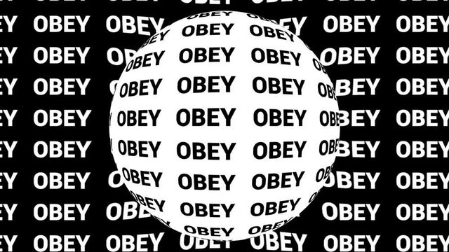obey surveillance concert video