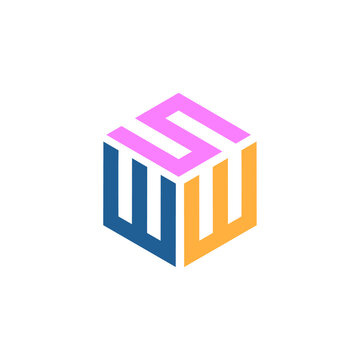 Hexagon logo with the letters SWW design