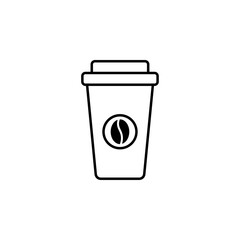 coffee cup icon, coffee vector, cup illustration