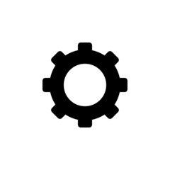 gear icon, work vector, technology illustration