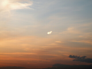 夕焼け空