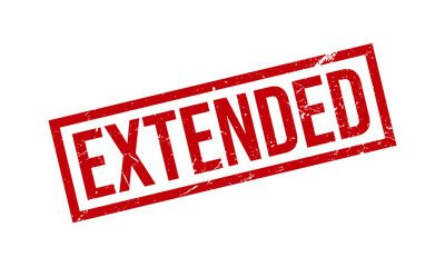 Extended Rubber Stamp. Extended Grunge Stamp Seal Vector Illustration