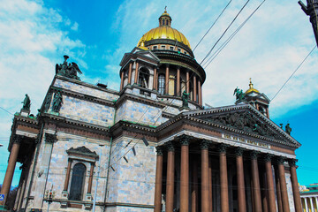 Cathedral in St. Petersburg 
