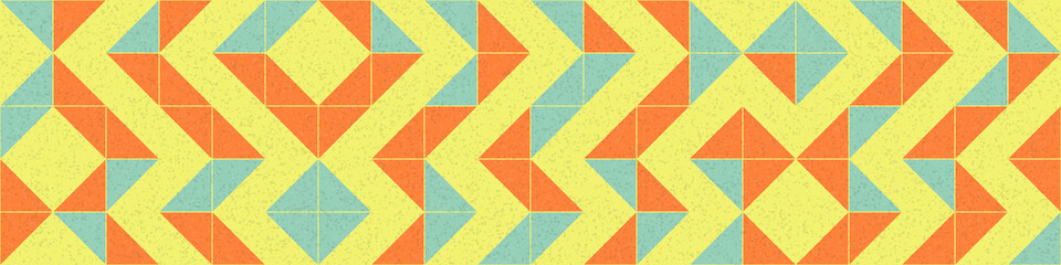 Abstract Geometric Pattern generative computational art illustration