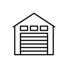 Factory icon vector set. productions  illustration sign collection. manufacture symbol. industry logo.
