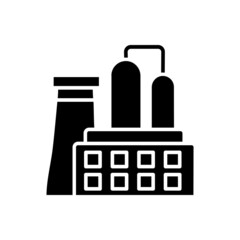 Factory icon vector set. productions  illustration sign collection. manufacture symbol. industry logo.
