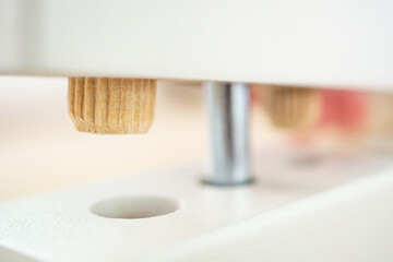 Assembly wooden chair furniture joins together