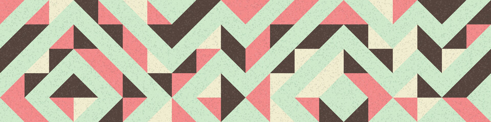 Abstract Geometric Pattern generative computational art illustration