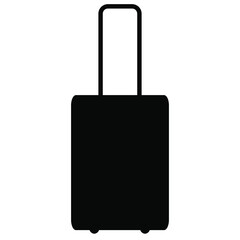 Luggage icon, bag. symbol of Travel and holidays. ep 10.