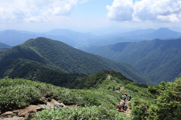 Fototapeta na wymiar 谷川岳　日本百名山