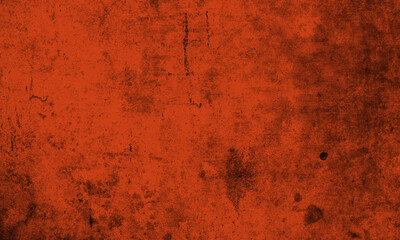 Vintage atomic texture with orange color background