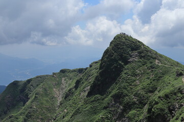 Naklejka premium 谷川岳 日本百名山