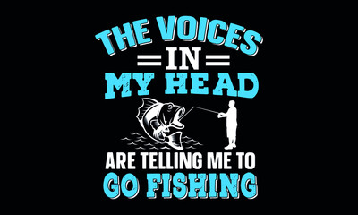 New Fishing T-shirt Design Template