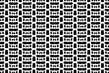 Fototapeta premium Hand Drawn Pattern Vector Background