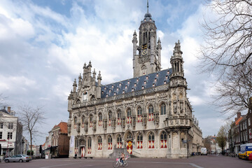 Town Hall | Stadhuis /annex Vleeshal in Middelburg, Zeeland Province, The Netherlands