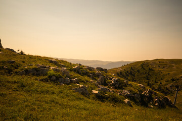 Obraz premium Aussicht vom Monte Baldo, Italy
