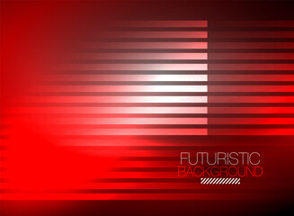 Bright neon color techno abstract background, shiny glowing neon lines in the dark background