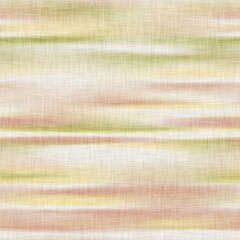 Seamless earth dye batik tribal stripes pattern for interior design, furniture, upholstery, or other surface print. High quality illustration. Woven linen material with blurred earthy colored stripes.