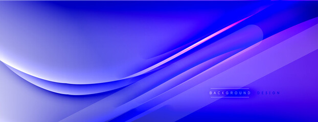 Abstract background. Shadow lines on bright shiny gradient background.